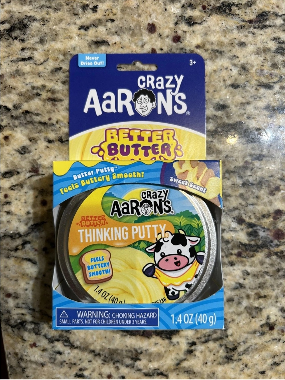Crazy Aaron’s Better Butter 3.5” Thinking Putty Tin